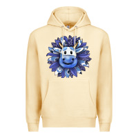 Pina Colada blueberry milkshake cow sunflower Premium Hoodie - RanaPortraitStore