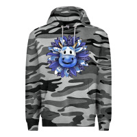 Slate Camo blueberry milkshake cow sunflower Premium Hoodie - RanaPortraitStore