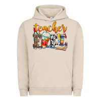Pigment French Oak teacher fuel Urban Hoodie - Zillion Design Studio