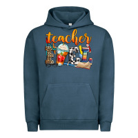 Pigment Midnight Navy teacher fuel Urban Hoodie - Zillion Design Studio