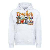 White teacher fuel Urban Hoodie - Zillion Design Studio
