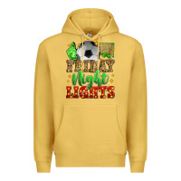 Antique Gold friday night lights soccer Premium Hoodie - Zillion Design Studio