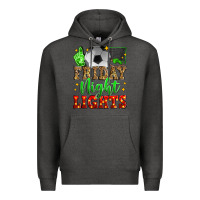 Charcoal Heather friday night lights soccer Premium Hoodie - Zillion Design Studio