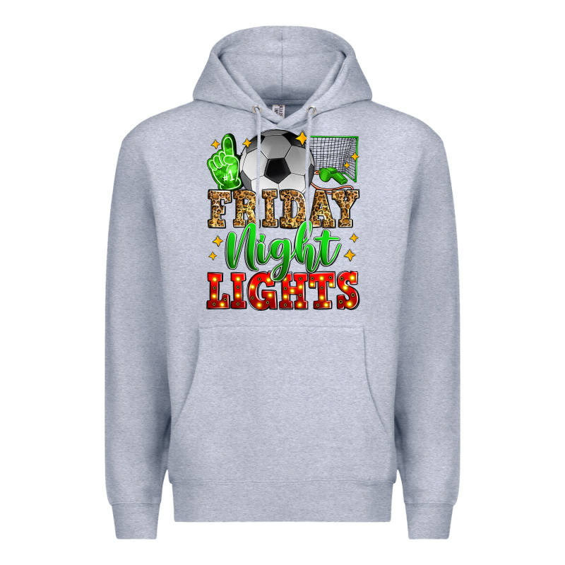 Friday Night Lights Soccer Premium Hoodie by Zillion Design Studio | Teevron