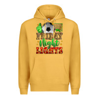 Mustard friday night lights soccer Premium Hoodie - Zillion Design Studio