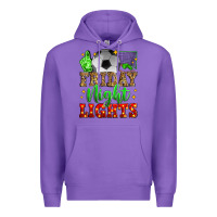 Purple friday night lights soccer Premium Hoodie - Zillion Design Studio