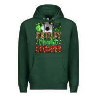 Sports Green friday night lights soccer Premium Hoodie - Zillion Design Studio