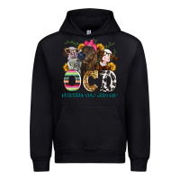 Black ocd obsessive cow disorder Urban Hoodie - Zillion Design Studio
