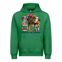 Emerald ocd obsessive cow disorder Urban Hoodie - Zillion Design Studio