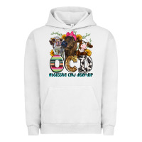 Pigment Lunar Rock ocd obsessive cow disorder Urban Hoodie - Zillion Design Studio