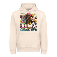 Sandshell ocd obsessive cow disorder Urban Hoodie - Zillion Design Studio