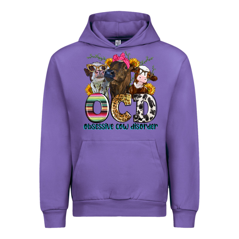 Ocd Obsessive Cow Disorder Urban Hoodie by Zillion Design Studio | Teevron