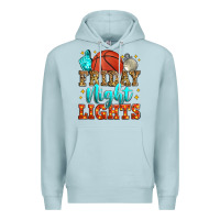 Blue Mist friday night lights basketball Premium Hoodie - Zillion Design Studio