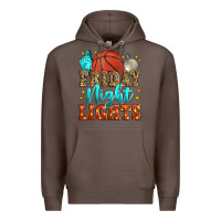 Coffee friday night lights basketball Premium Hoodie - Zillion Design Studio