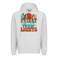 Dove Grey friday night lights basketball Premium Hoodie - Zillion Design Studio