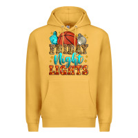 Mustard friday night lights basketball Premium Hoodie - Zillion Design Studio