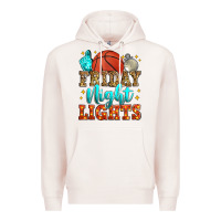 Pale Pink friday night lights basketball Premium Hoodie - Zillion Design Studio