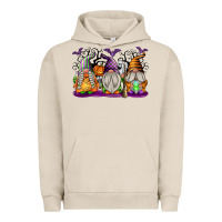 Pigment French Oak Halloween Gnomes Urban Hoodie - texasbilliewilder