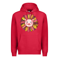 Cardinal pig sunflower Premium Hoodie - RanaPortraitStore