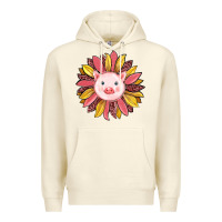 Sandshell pig sunflower Premium Hoodie - RanaPortraitStore