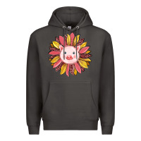 Smoke pig sunflower Premium Hoodie - RanaPortraitStore