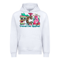 White pca patient care assistant Urban Hoodie - Zillion Design Studio