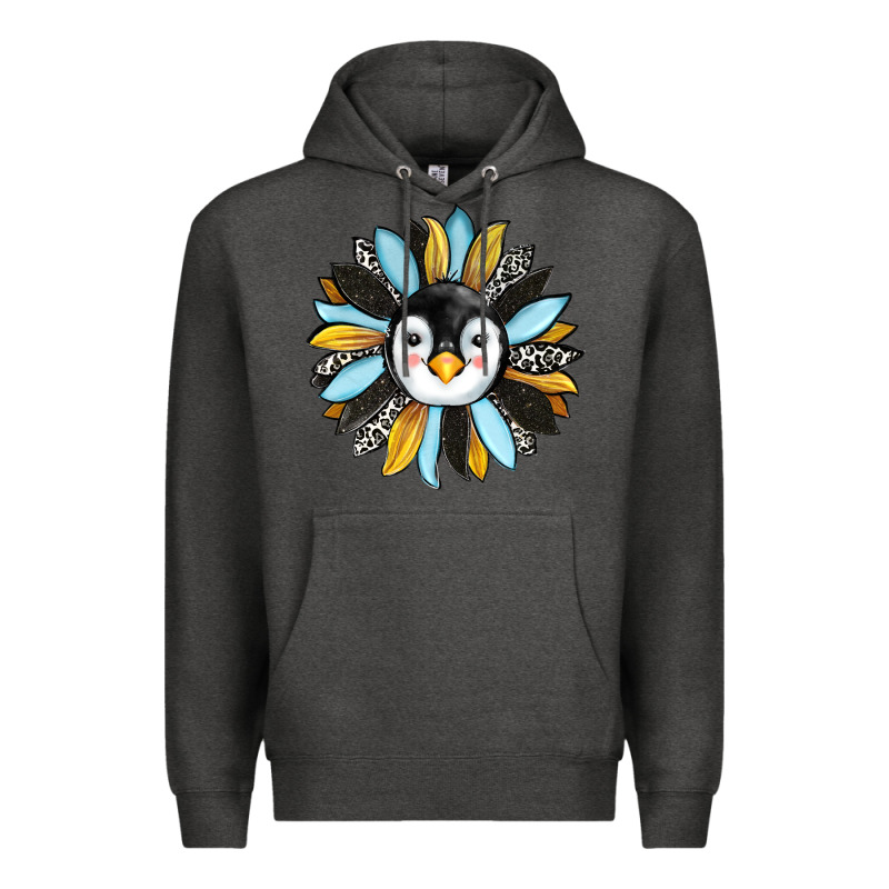 Penguin Sunflower Premium Hoodie by RanaPortraitStore | Teevron