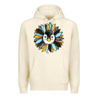 Sandshell penguin sunflower Premium Hoodie - RanaPortraitStore