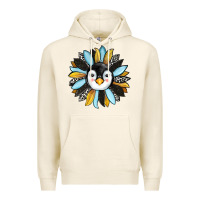 Tofu penguin sunflower Premium Hoodie - RanaPortraitStore
