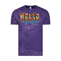 Cloud Purple hello fall Vintage Tee - Artiststas
