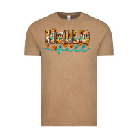 Vintage Coffee hello fall Vintage Tee - Artiststas