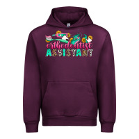 Mauve Wine orthodontist assistant Urban Hoodie - Zillion Design Studio