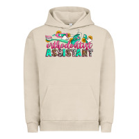 Pigment French Oak orthodontist assistant Urban Hoodie - Zillion Design Studio