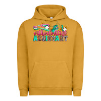 Pigment Peanut Butter orthodontist assistant Urban Hoodie - Zillion Design Studio