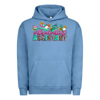 Pigment Pebble Blue orthodontist assistant Urban Hoodie - Zillion Design Studio