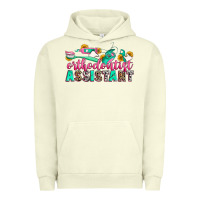 Pigment Pistachio orthodontist assistant Urban Hoodie - Zillion Design Studio