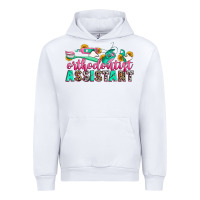 White orthodontist assistant Urban Hoodie - Zillion Design Studio