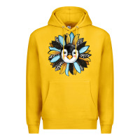 Lemon penguin sunflower Premium Hoodie - RanaPortraitStore