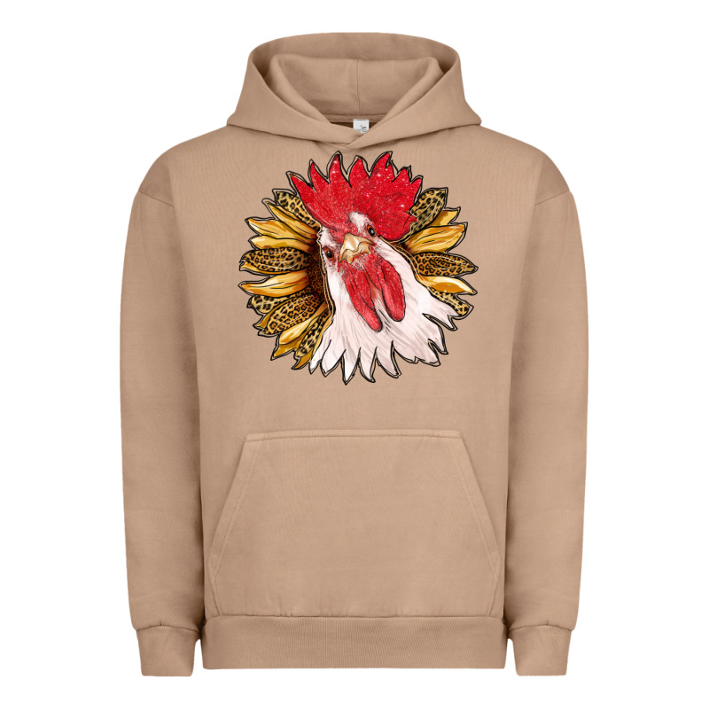 Sunflower With Rooster Urban Hoodie by RanaPortraitStore | Teevron