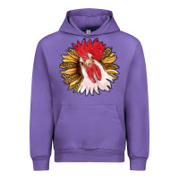 Tulip sunflower with rooster Urban Hoodie - RanaPortraitStore