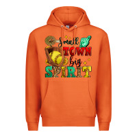 Carrot small town big spirit softball Premium Hoodie - Zillion Design Studio