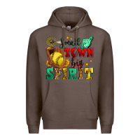 Coffee small town big spirit softball Premium Hoodie - Zillion Design Studio