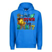 True Royal small town big spirit softball Premium Hoodie - Zillion Design Studio
