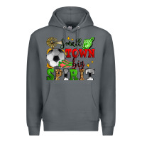 Rock small town big spirit soccer Premium Hoodie - Zillion Design Studio