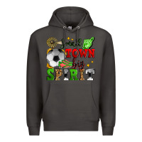 Smoke small town big spirit soccer Premium Hoodie - Zillion Design Studio