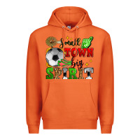 Carrot small town big spirit soccer Premium Hoodie - Zillion Design Studio