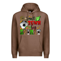 Chestnut small town big spirit soccer Premium Hoodie - Zillion Design Studio