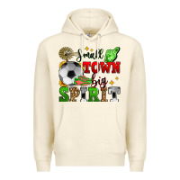 Sandshell small town big spirit soccer Premium Hoodie - Zillion Design Studio