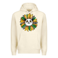 Sandshell panda sunflower Premium Hoodie - RanaPortraitStore