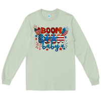 Matcha boom boom baby 4th of july Long Sleeve Tee - BarkalooDesign